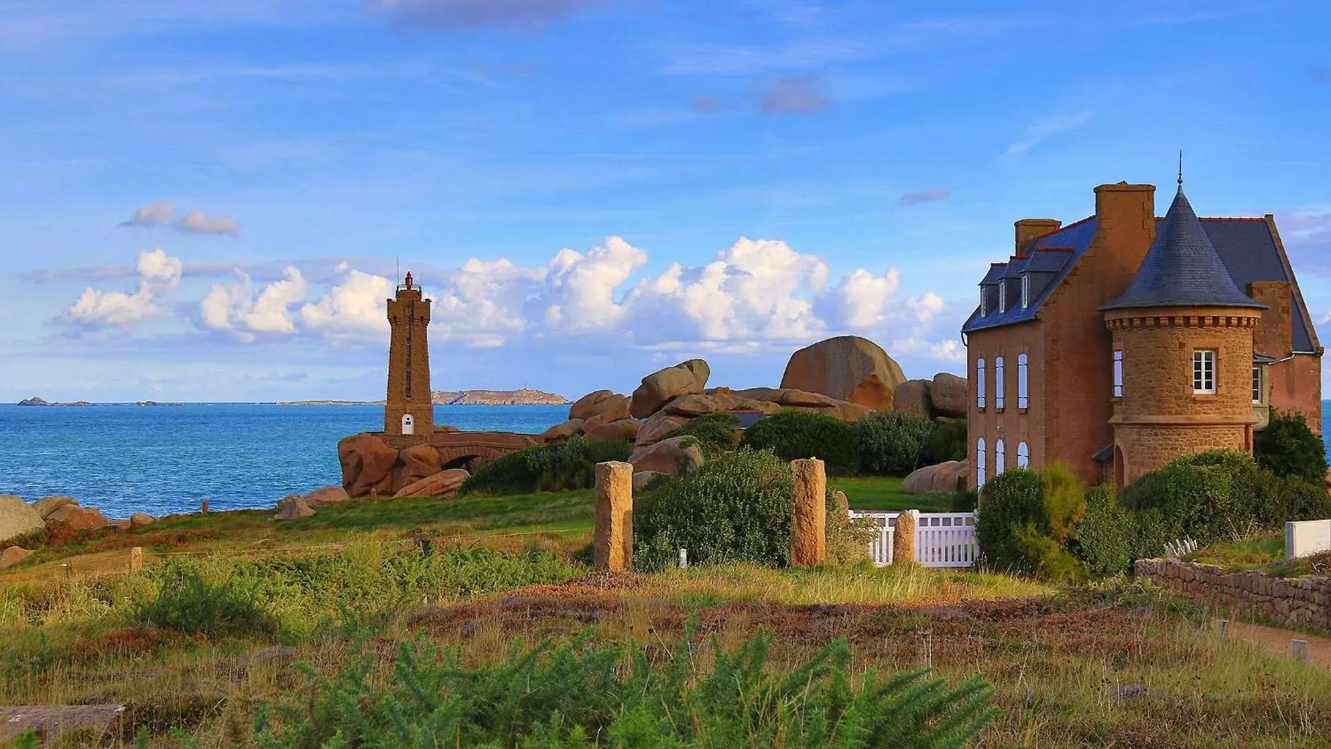 Bel Appartement Renove Avec Jardin, Vue Mer A Perros-Guirec - Ref 946 0*,  Frankreich