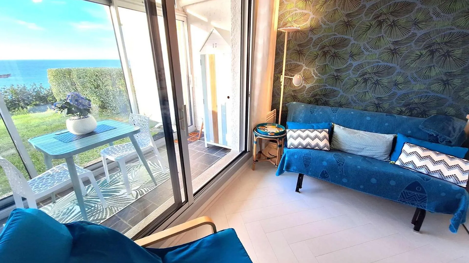Bel Appartement Renove Avec Jardin, Vue Mer A Perros-Guirec - Ref 946 Frankreich